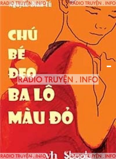 Chú Bé Đeo Ba Lô Màu Đỏ