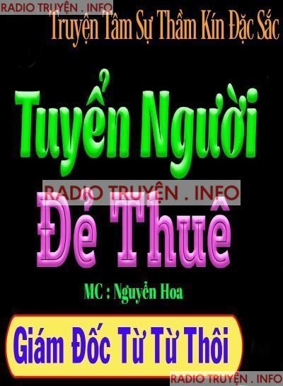 Tuyển Người Đẻ Thuê