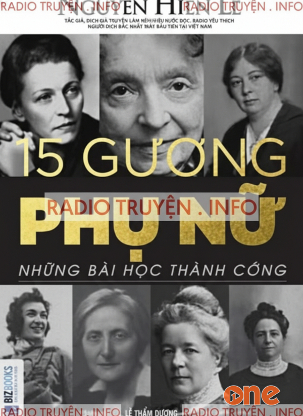 15 Gương Phụ Nữ -  Những Bài Học Thành Công - Nguyễn Hiến Lê