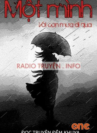 Một mình với cơn mưa đi qua